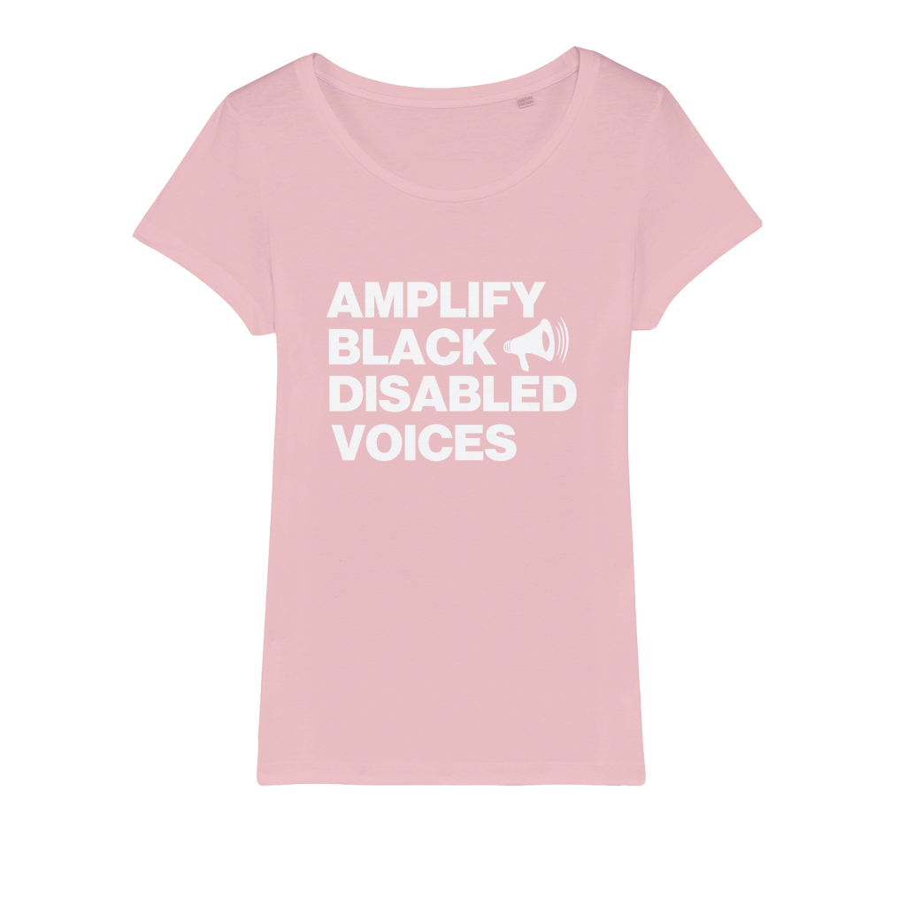 Amplify Black Disabled Voices Organic Women's T-Shirt