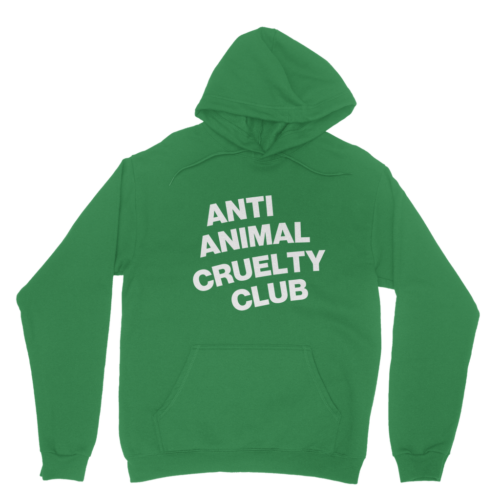 Anti Animal Cruelty Club Organic Hoodie