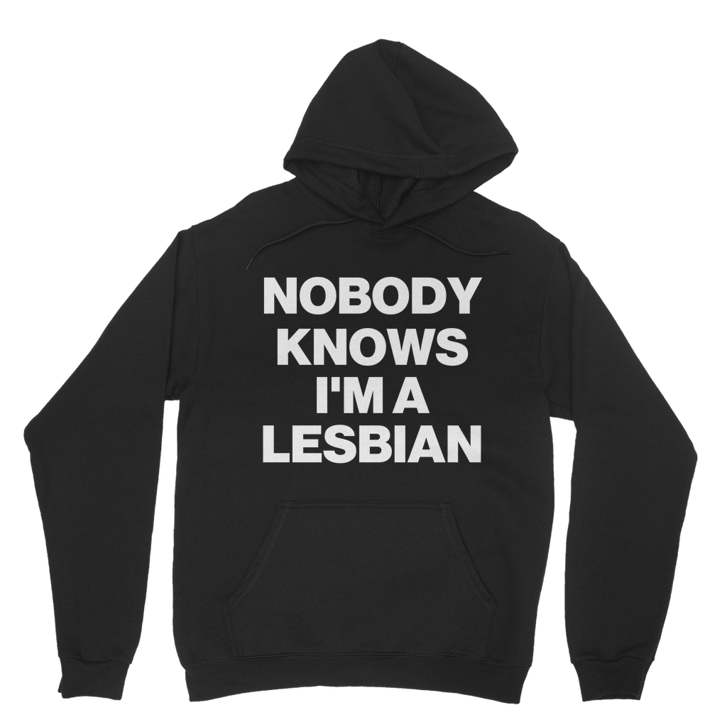 Nobody Knows Organic Hoodie