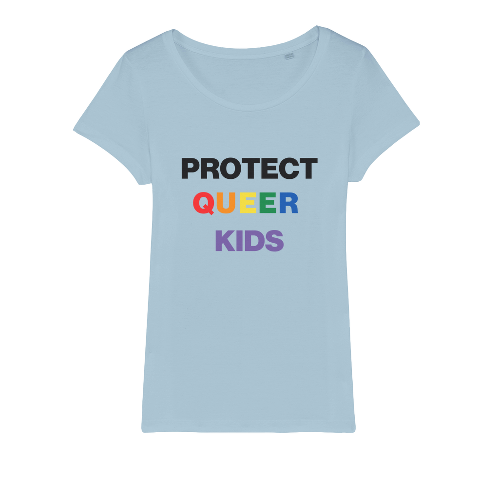 Protect Queer Kids Organic Women's T-Shirt