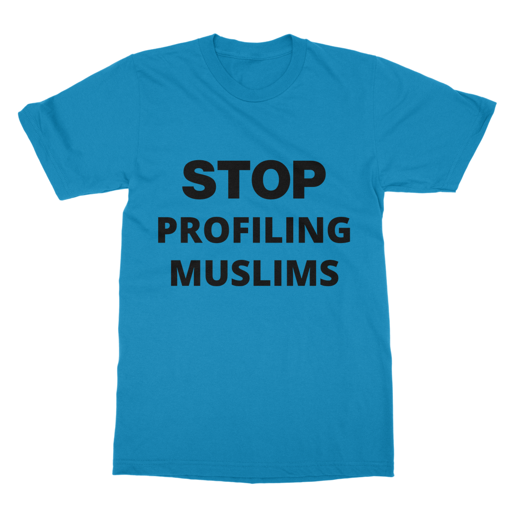 Stop Profiling Muslims Organic T-Shirt