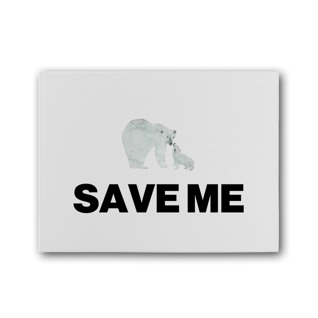 Save Me Premium Stretched Canvas