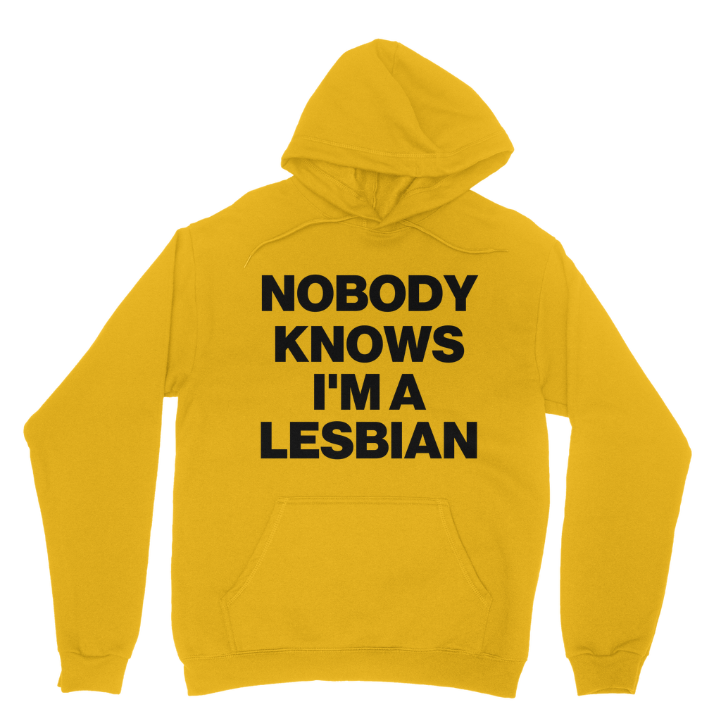 Nobody Knows Organic Hoodie