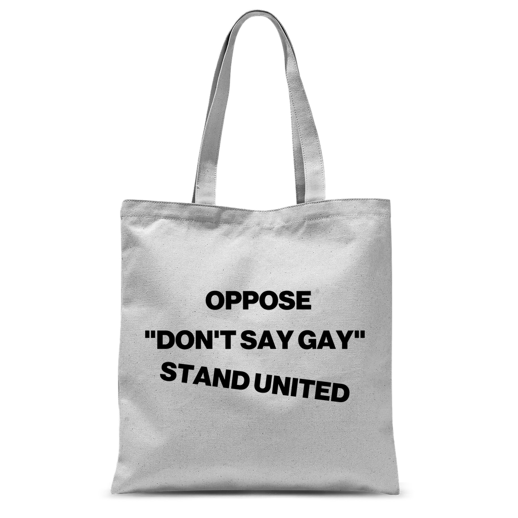 Oppose "Don't Say Gay" Classic Tote Bag