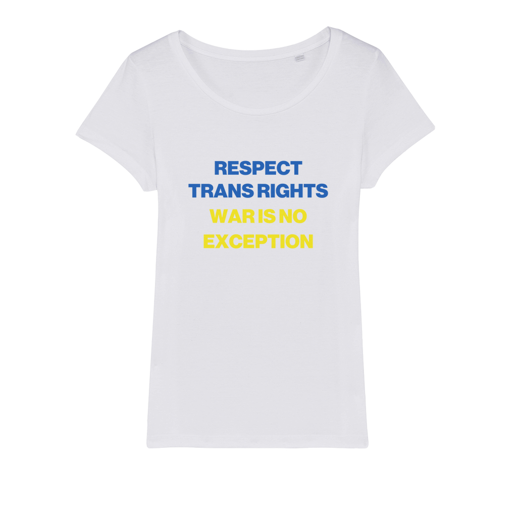 Respect Trans Rights Organic Women's T-Shirt