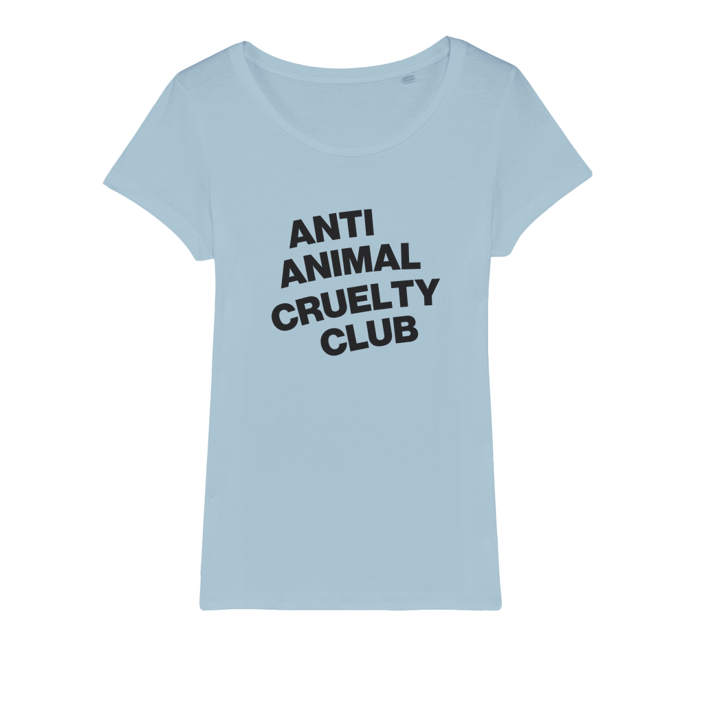 Anti Animal Cruelty Club Organic Women's T-Shirt