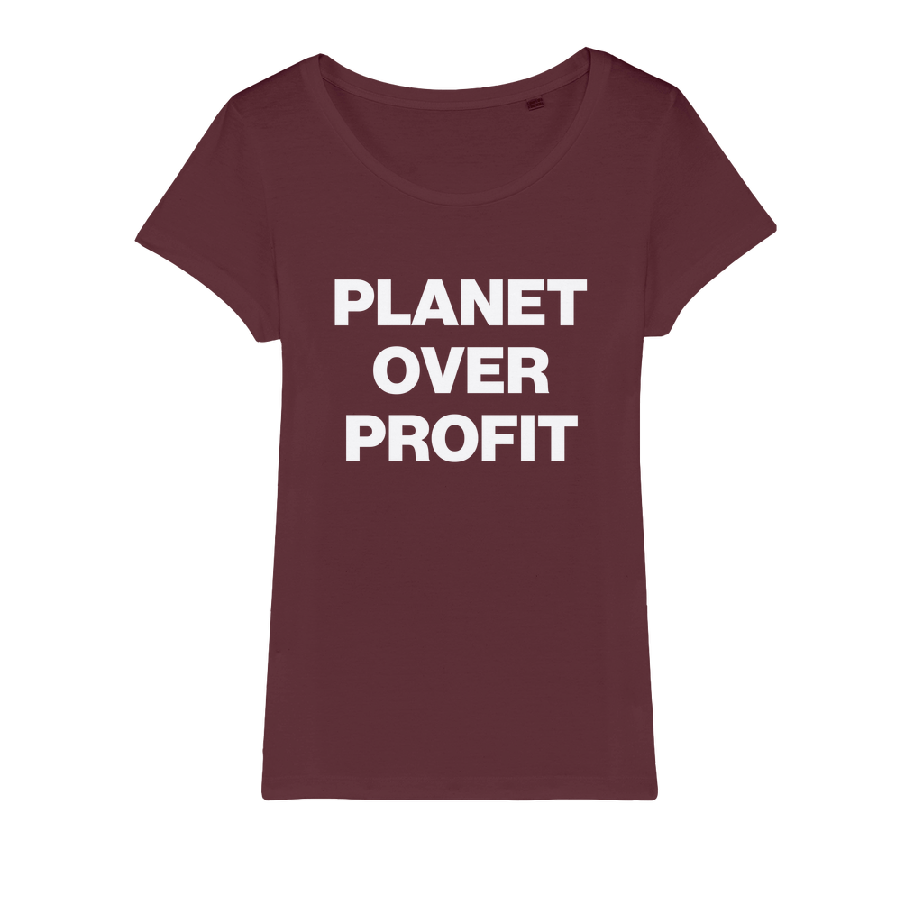 Planet Over Profit Organic Women's T-Shirt