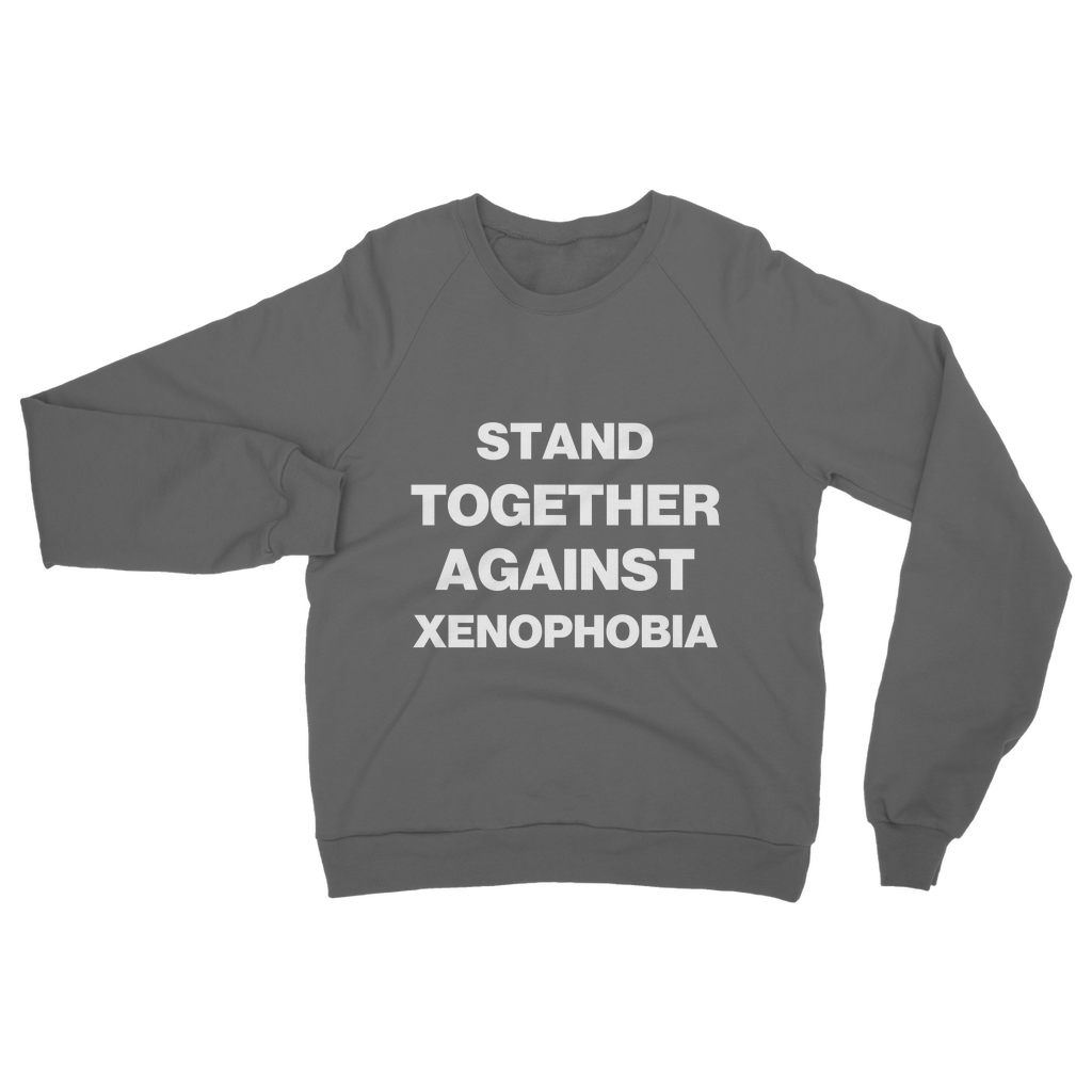 Together Against Xenophobia Organic Sweatshirt