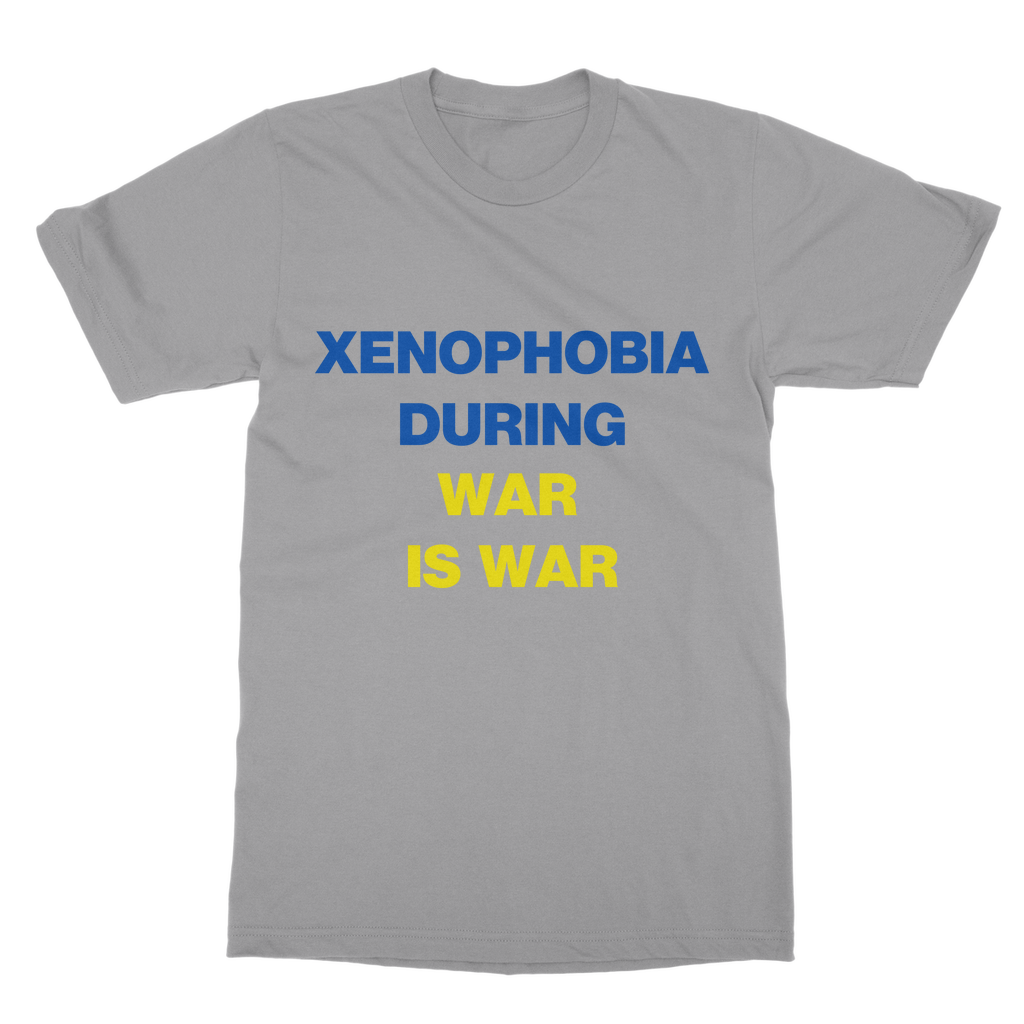 Xenophobia During War Organic T-Shirt