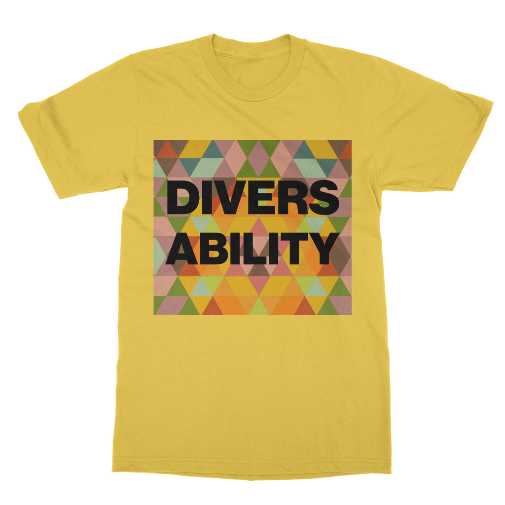 T-shirt Diversability High-Quality Cotton Unisex T-Shirt INTERSECTIONAL UK