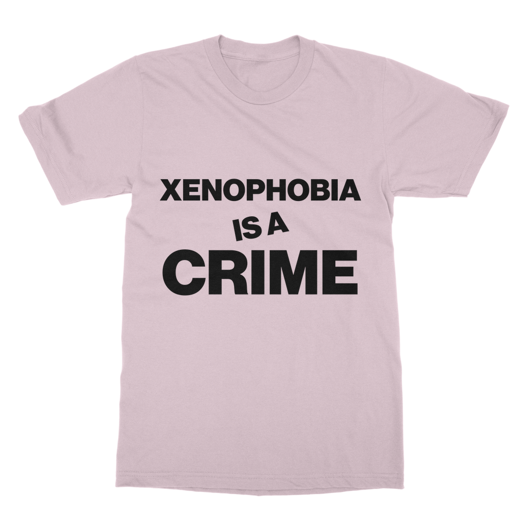 Xenophobia Is A Crime Organic T-Shirt