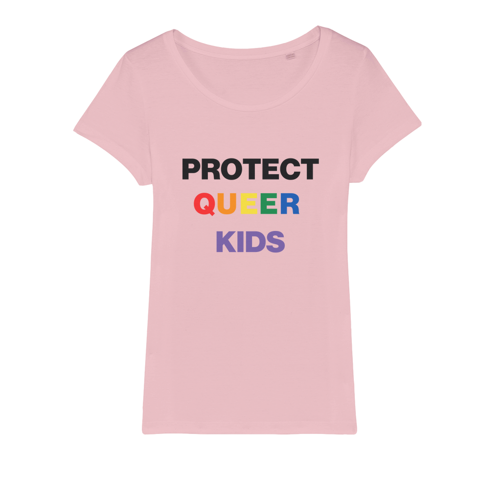 Protect Queer Kids Organic Women's T-Shirt