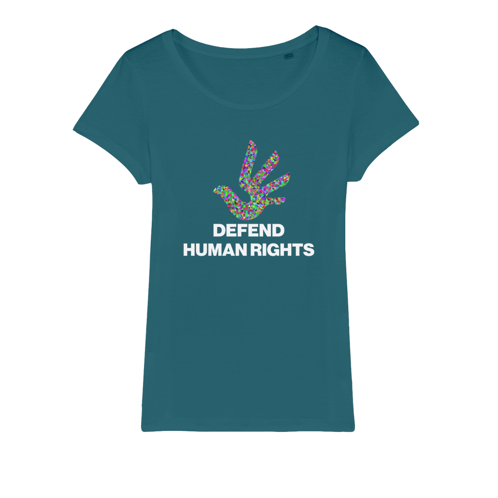 Defend Human Rights Organic Women's T-Shirt