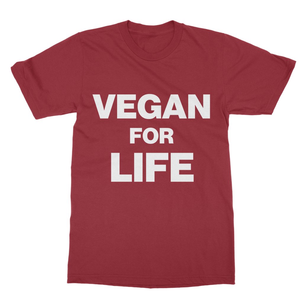 Vegan For Life Organic T-Shirt