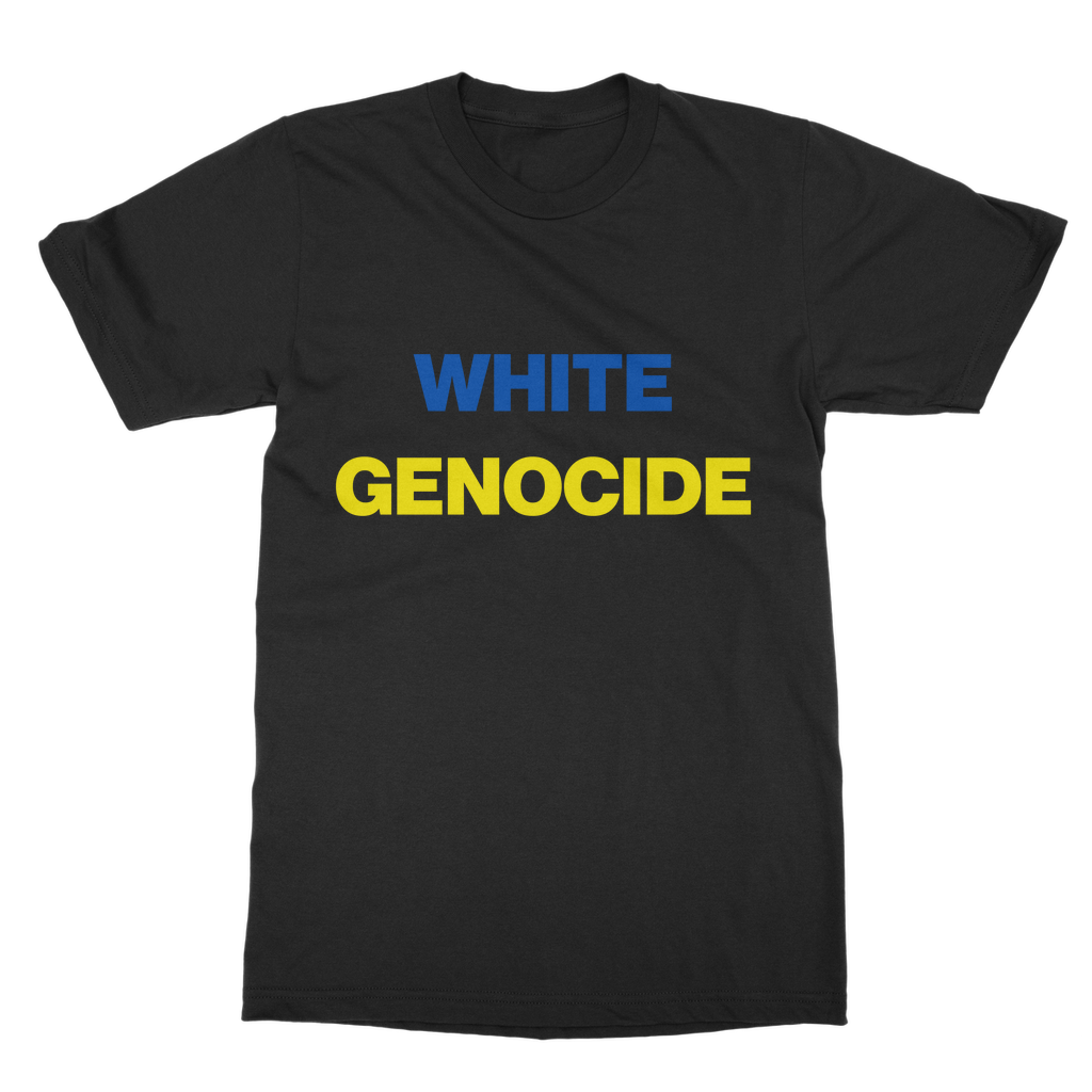White Genocide Organic T-Shirt