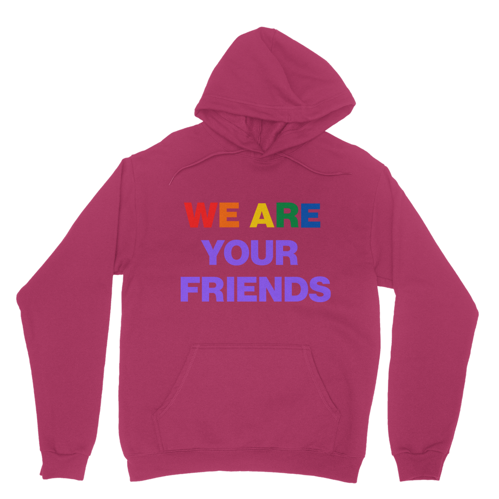 We Are Your Friends Organic Hoodie