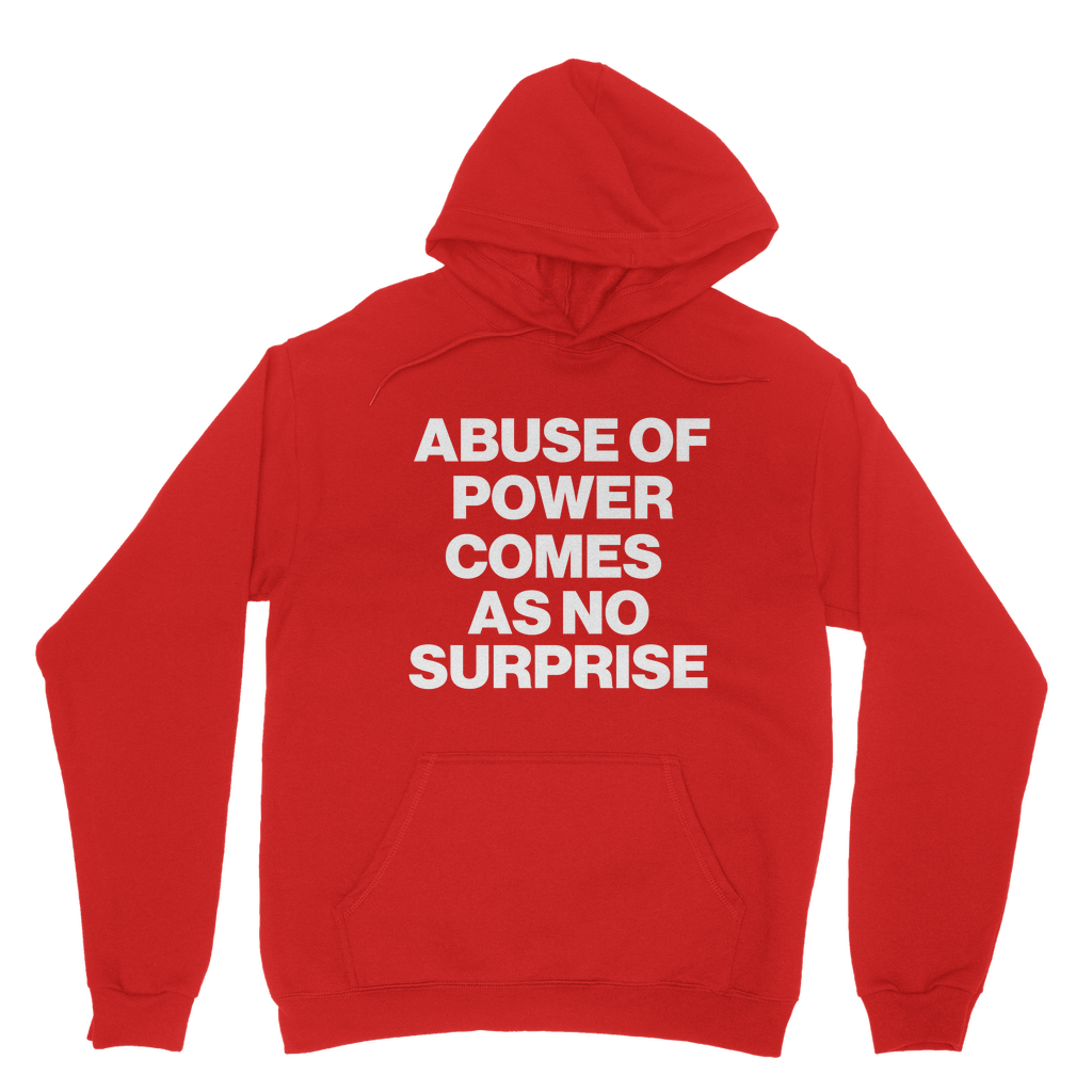 Abuse Of Power Organic Hoodie