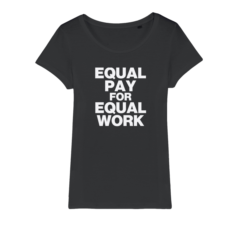 Equal Pay For Equal Work Organic Women's T-Shirt