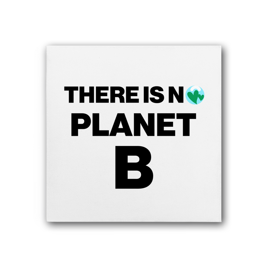 No Planet B Organic Canvas