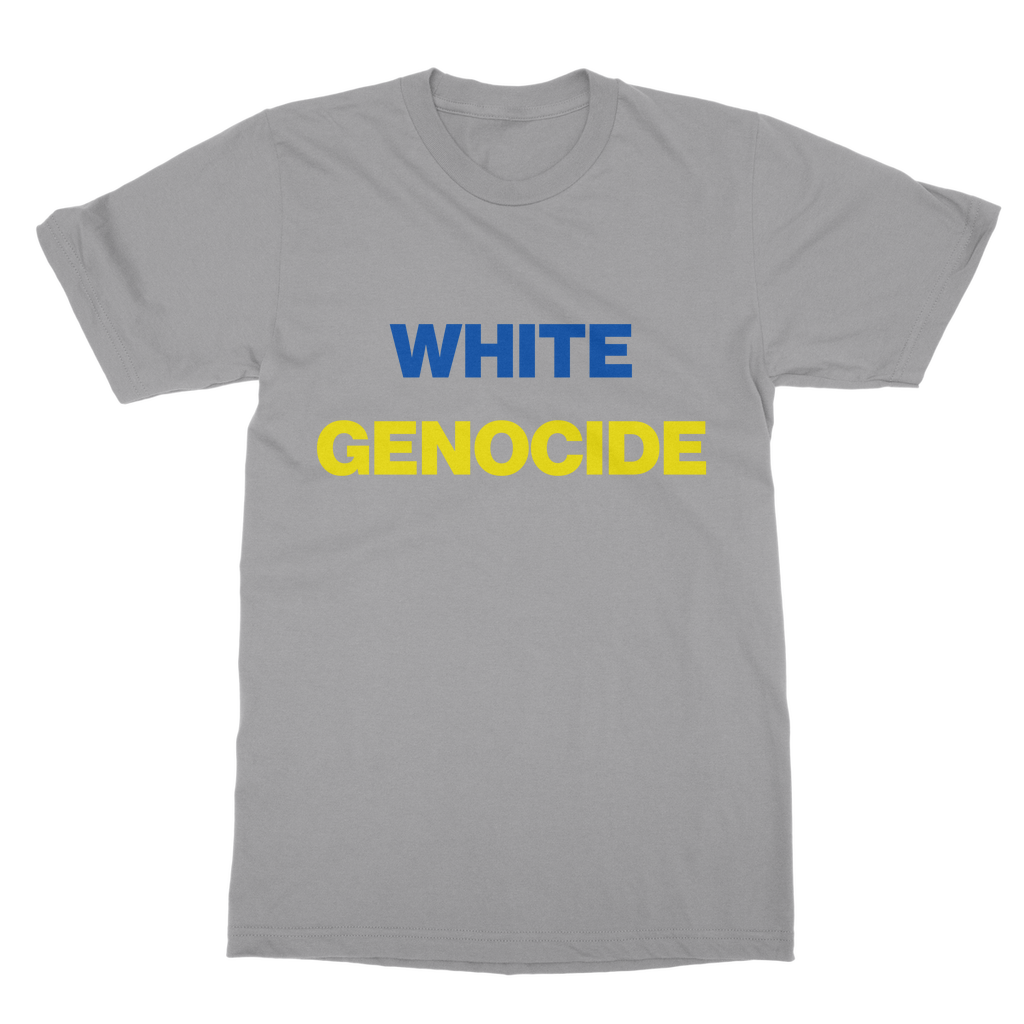 White Genocide Organic T-Shirt