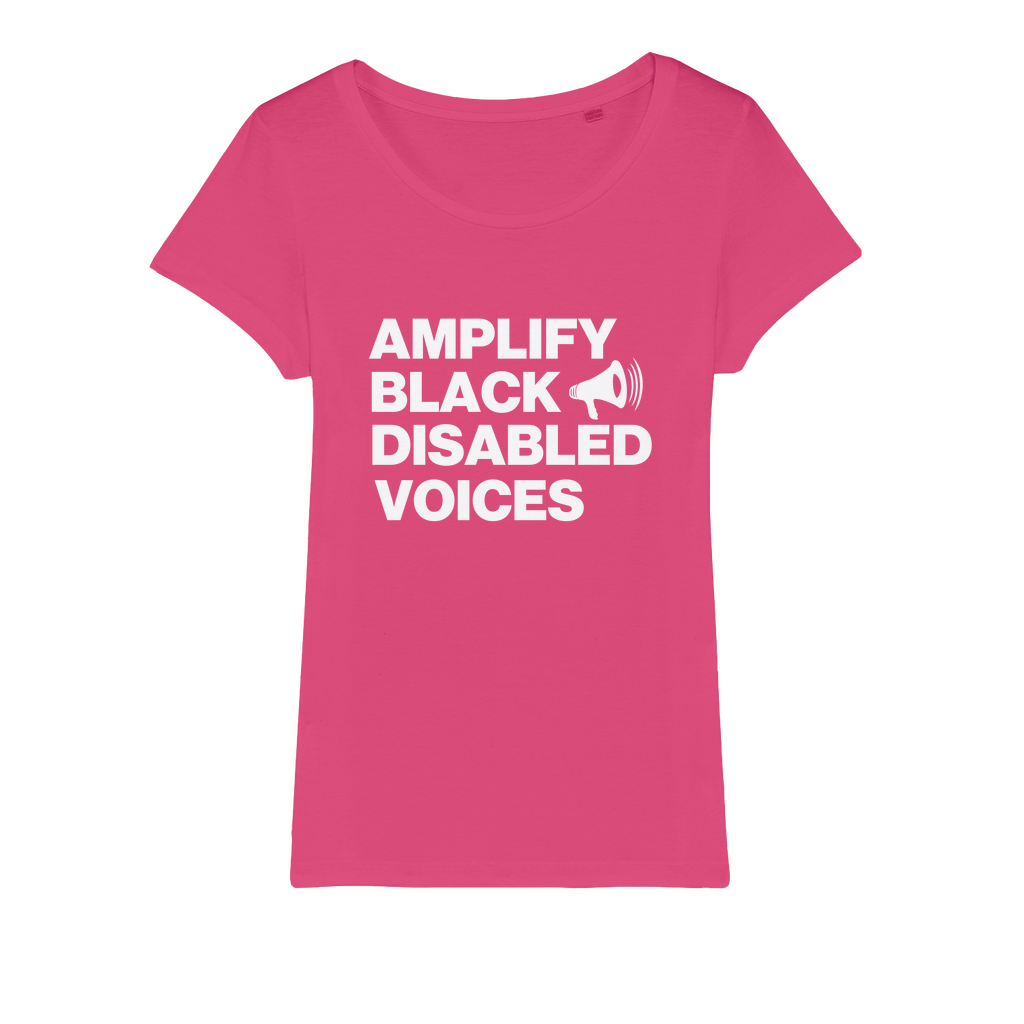 Amplify Black Disabled Voices Organic Women's T-Shirt