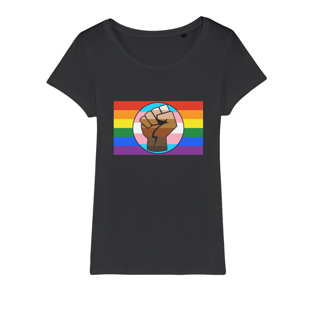 Human Rights Are LGBTQ Rights Organic Women's T-Shirt