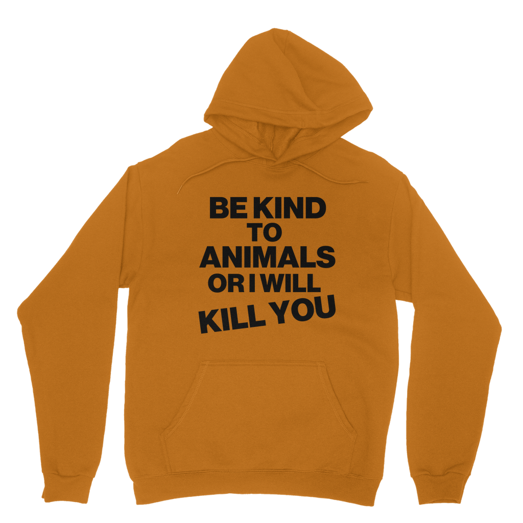 Be Kind To Animals Organic Hoodie