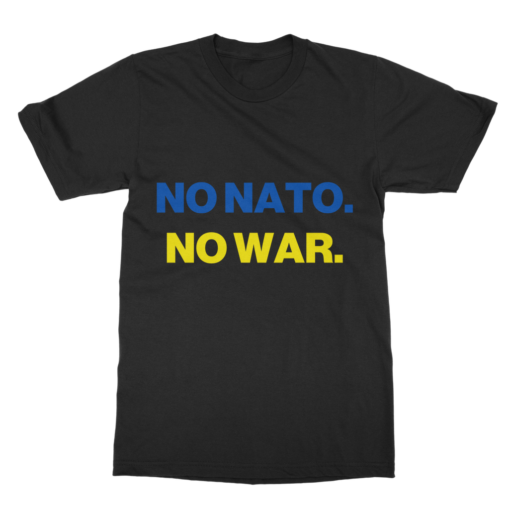 No Nato. No War. Organic T-Shirt