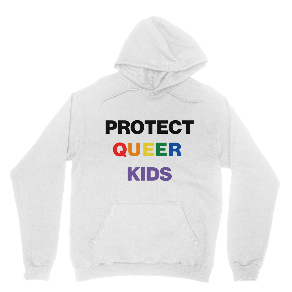 Protect Queer Kids Organic Hoodie