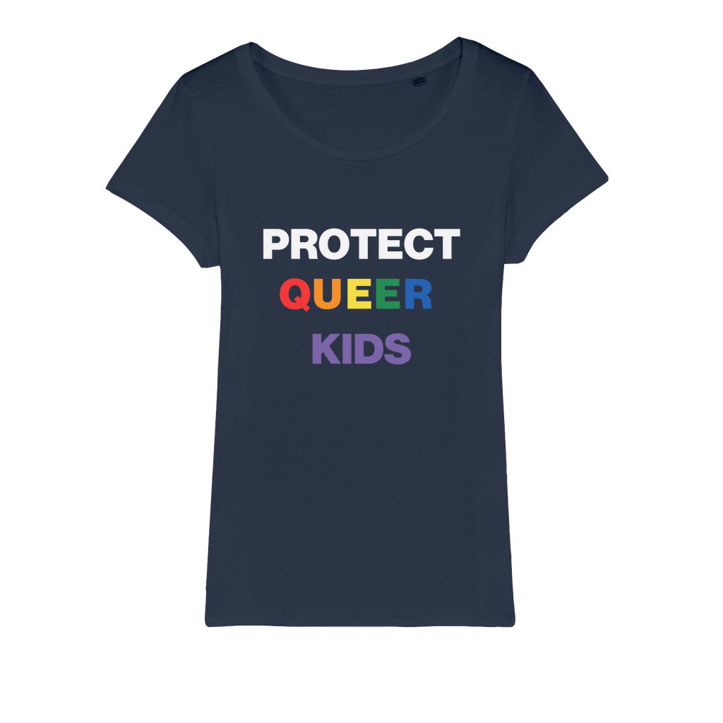 Protect Queer Kids Organic Women's T-Shirt