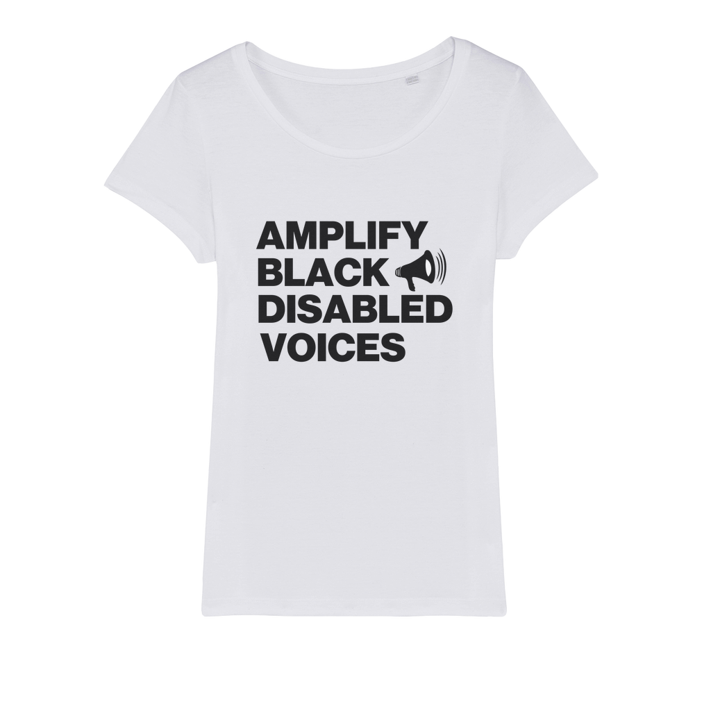 Amplify Black Disabled Voices Organic Women's T-Shirt