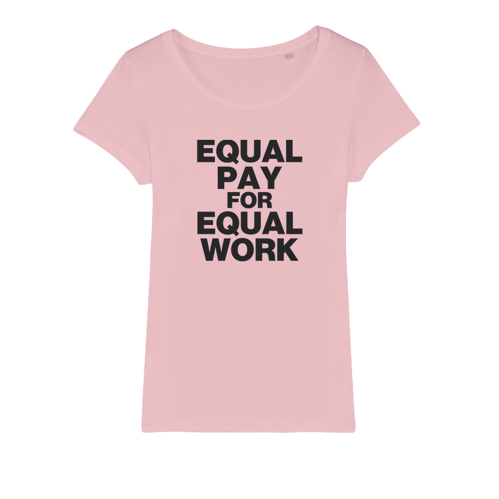 Equal Pay For Equal Work Organic Women's T-Shirt