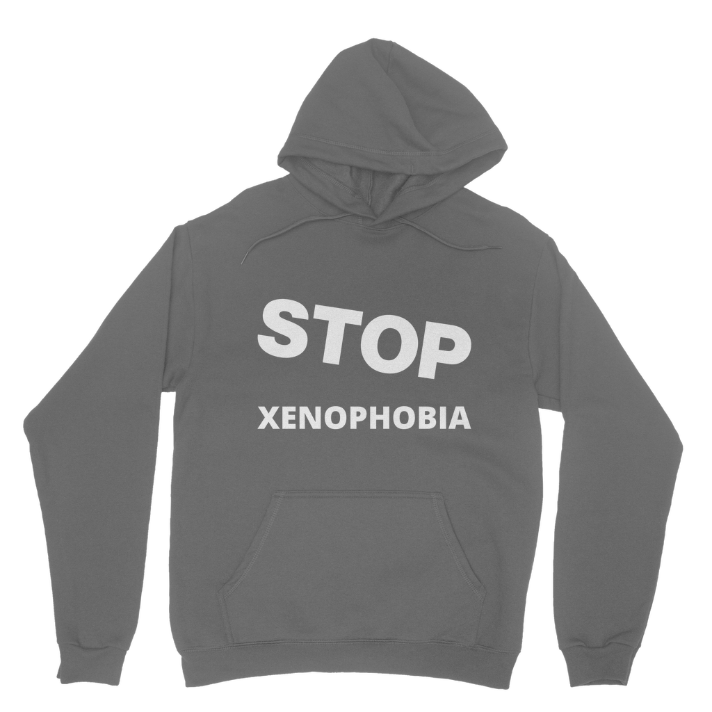 Stop Xenophobia Organic Hoodie