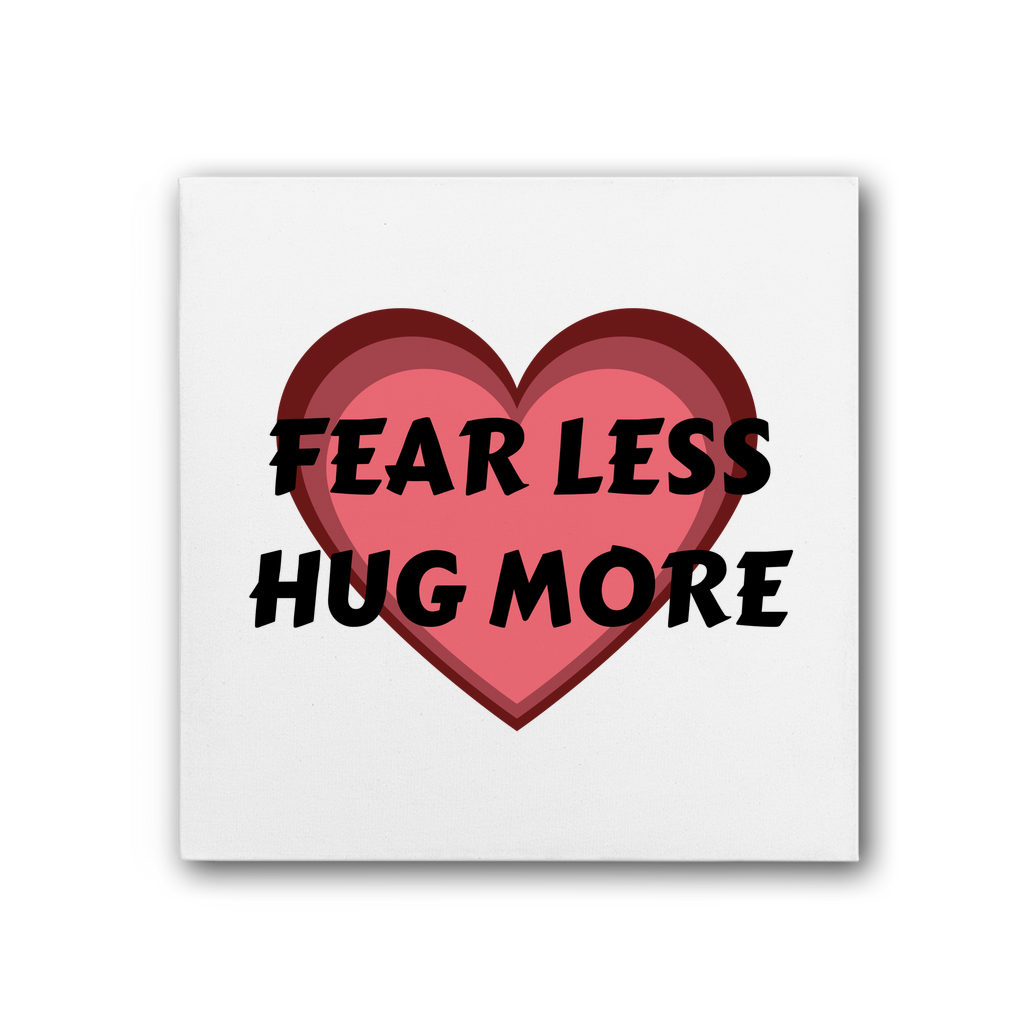 Hug More Premium Stretched Canvas