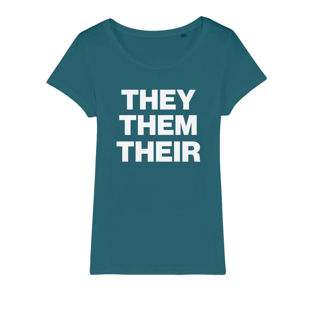 They Them Their Organic Women's T-Shirt