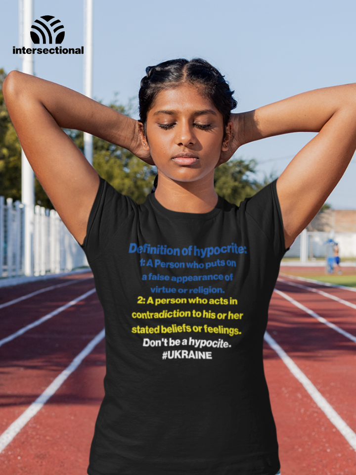 Don't Be A Hypocrite Organic Women's T-Shirt