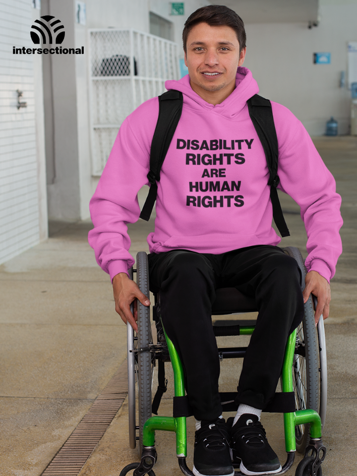 Disability Rights Organic Hoodie