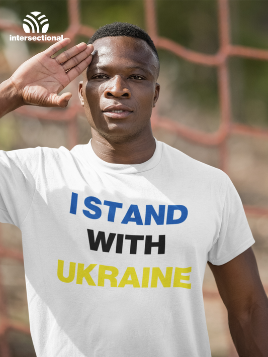 I Stand With Ukraine Organic T-Shirt