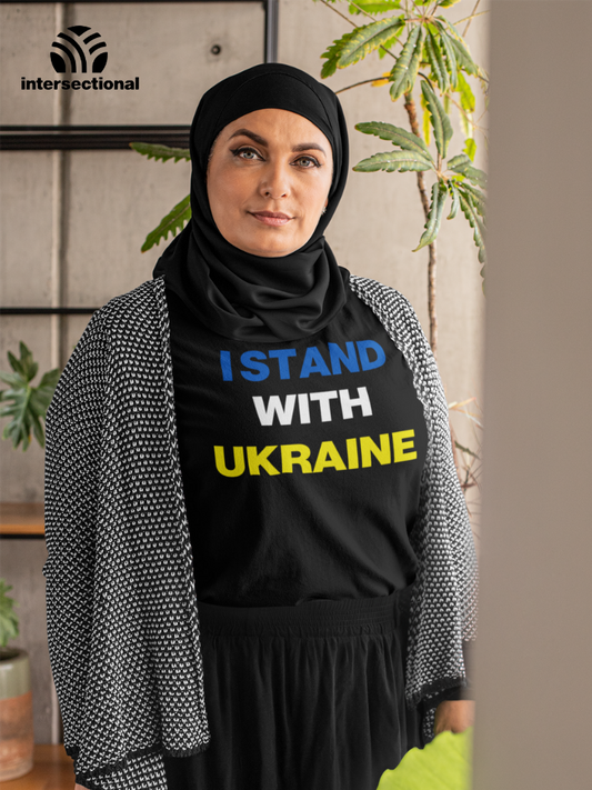 I Stand With Ukraine Organic T-Shirt