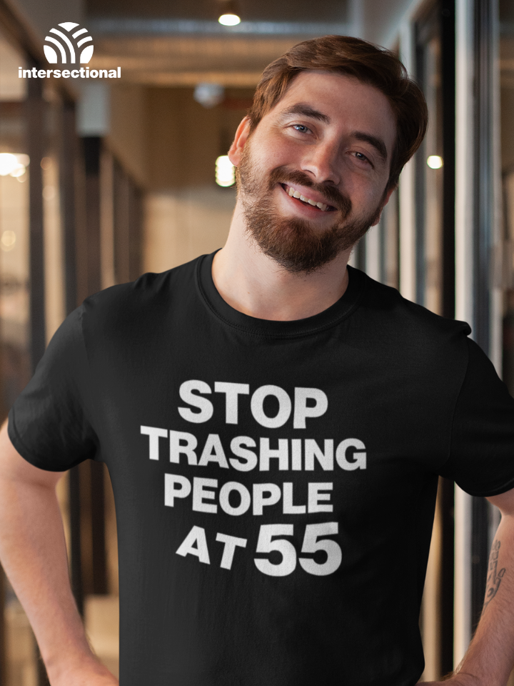 Stop Trashing People At 55 Organic T-Shirt