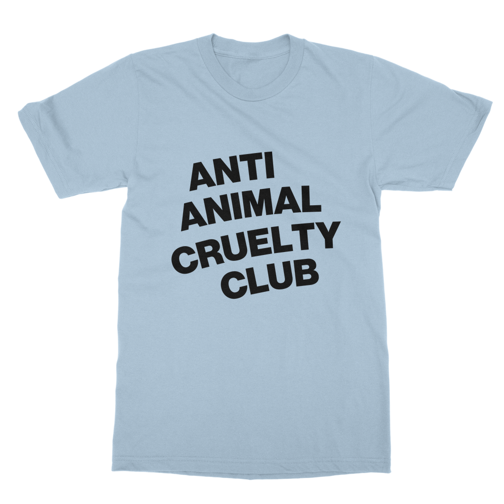 Anti Animal Cruelty Club Organic T-Shirt