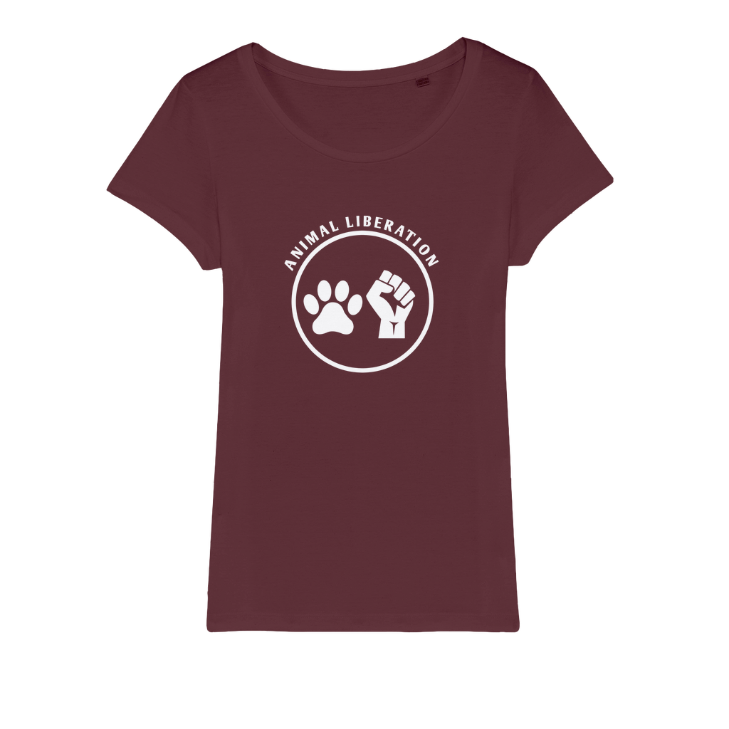 Animal Liberation Organic Women's T-Shirt