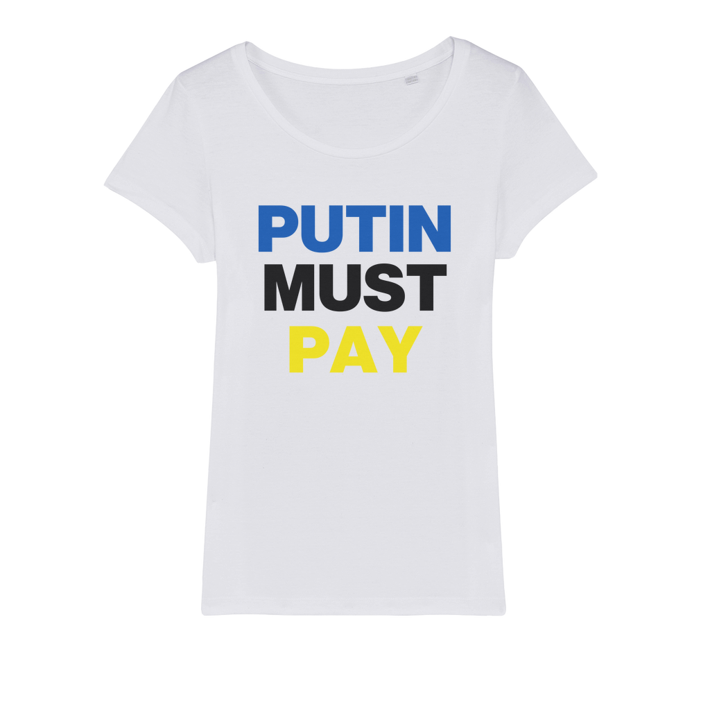 Putin Must Pay Organic Women's T-Shirt