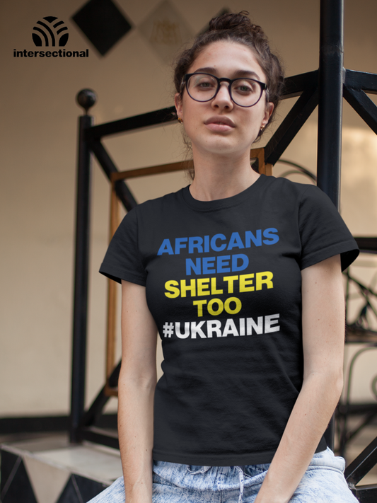 Africans Need Shelter Too Organic Women's T-Shirt