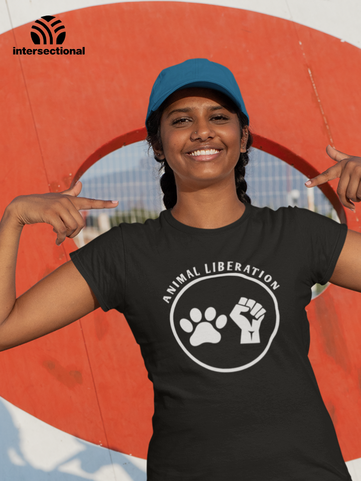 Animal Liberation Organic Women's T-Shirt