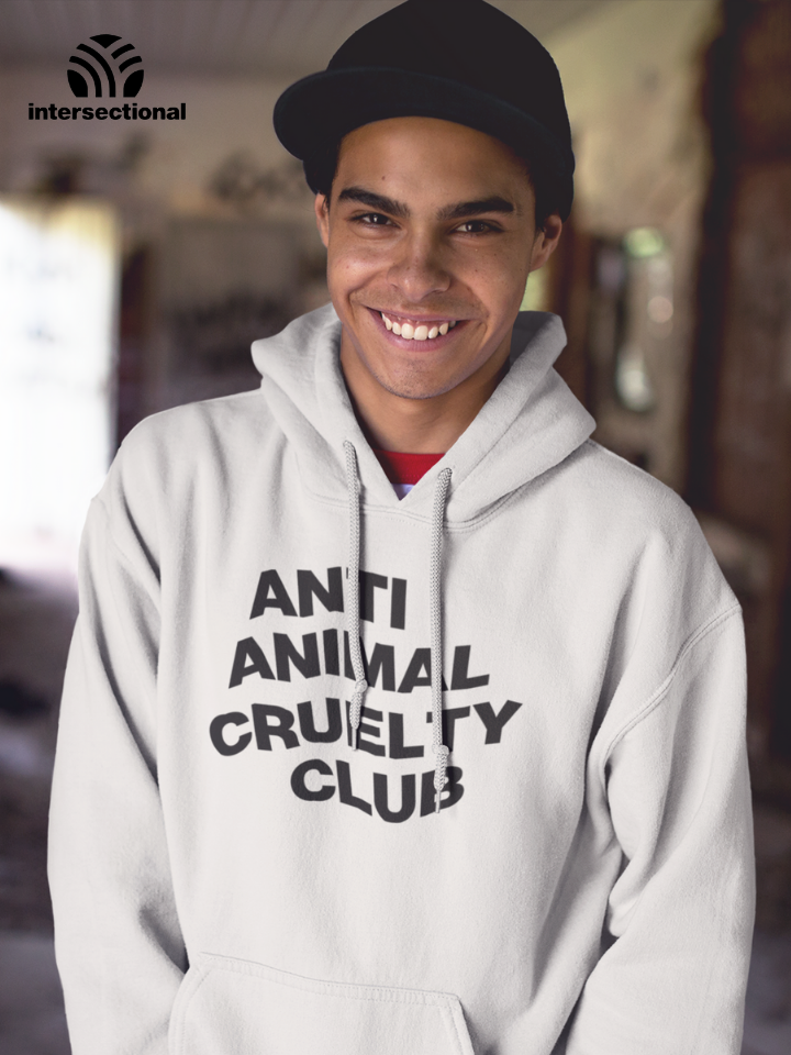 Anti Animal Cruelty Club Organic Hoodie