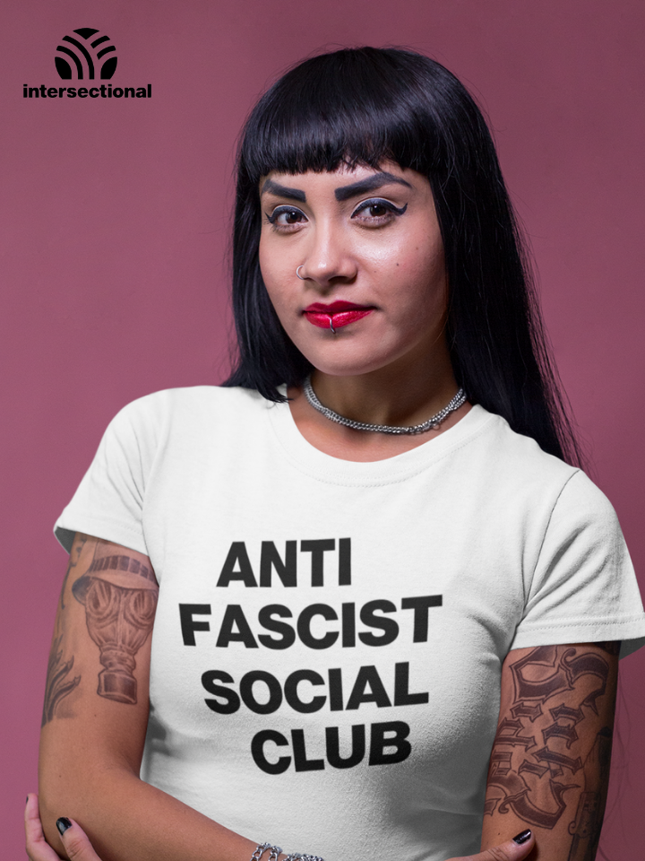 Anti Fascist Social Club Organic Women's T-Shirt