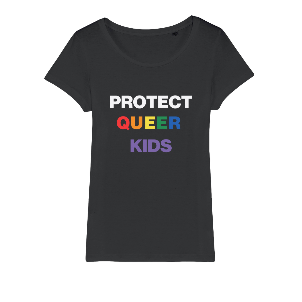 Protect Queer Kids Organic Women's T-Shirt