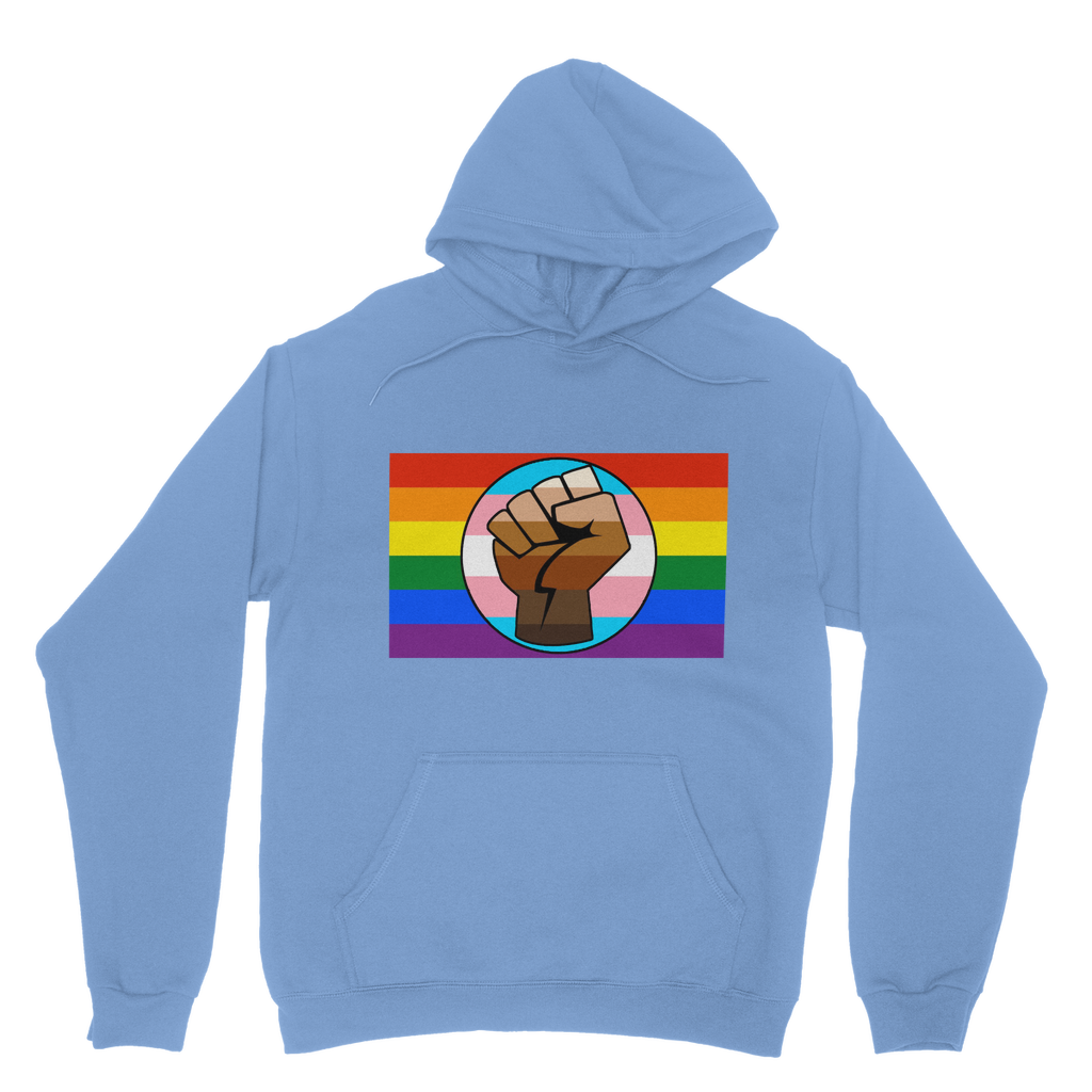 Human Rights Are LGBTQ Rights Organic Hoodie