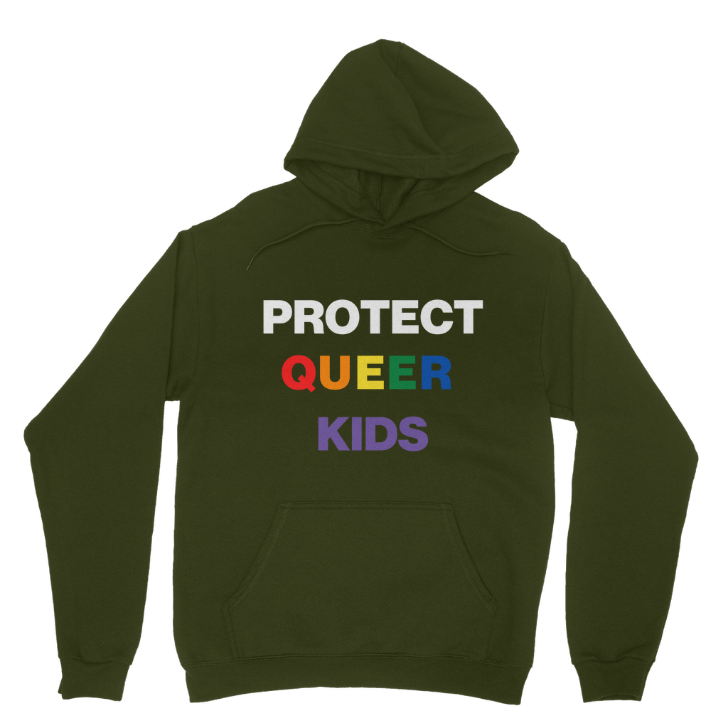 Protect Queer Kids Organic Hoodie